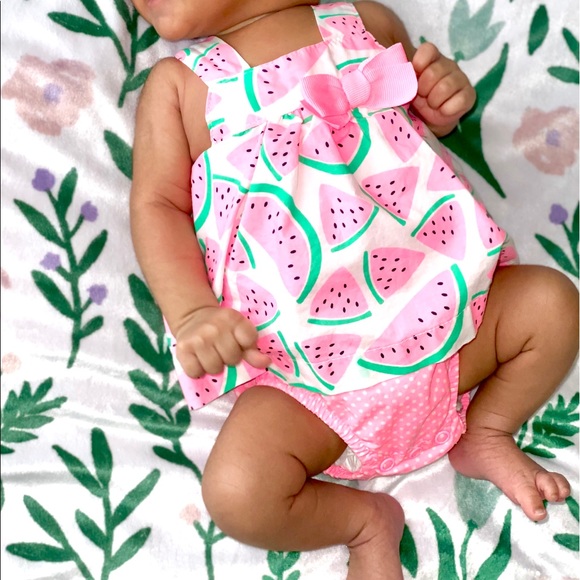 carter's watermelon romper